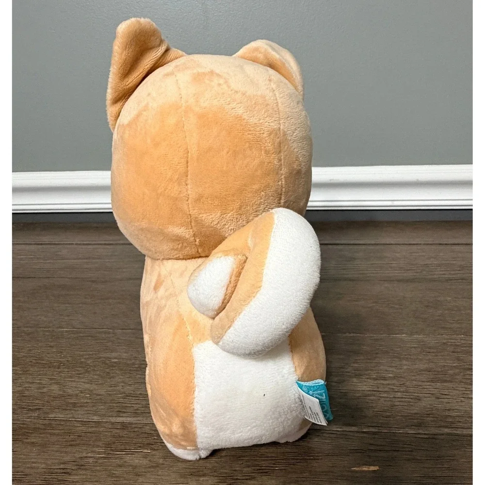 Bellzi Shiba‎ Inu Plush Shibi Stuffed Animal Kawaii Dog Tan White